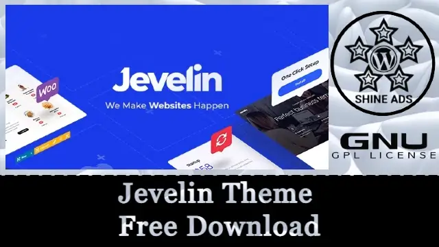 Jevelin Theme Free Download v5.13