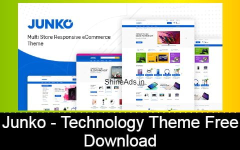 Junko – Technology Theme Free Download v1.1.2