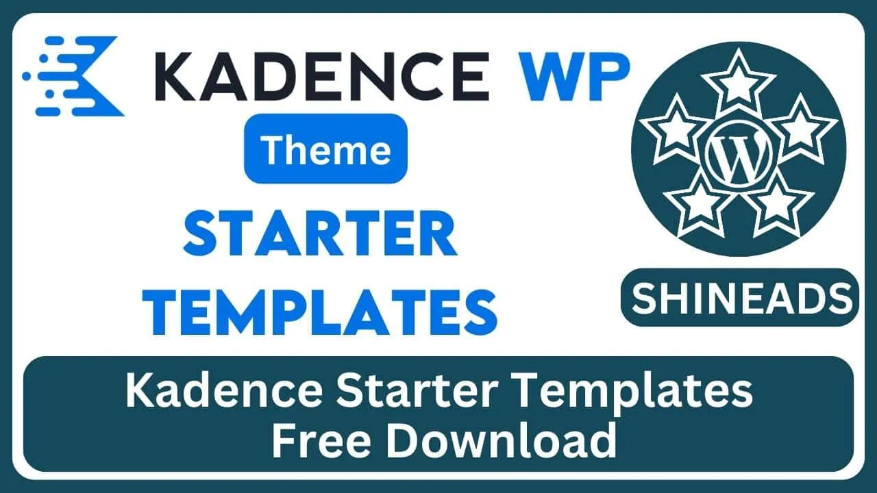 Kadence Starter Templates Free Download v2.3.1