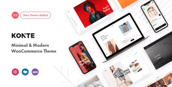 Konte Woocommerce Theme Free Download v2.5.0