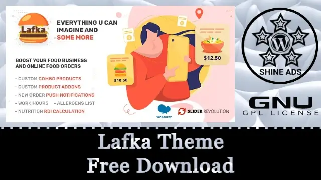 Lafka Theme Free Download v4.5.4