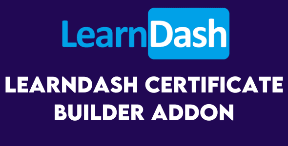 LearnDash Certificate Builder Addon Free Download v1.1.2