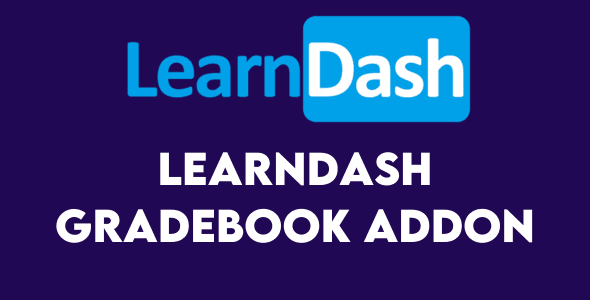 LearnDash Gradebook Addon Free Download v4.3.2