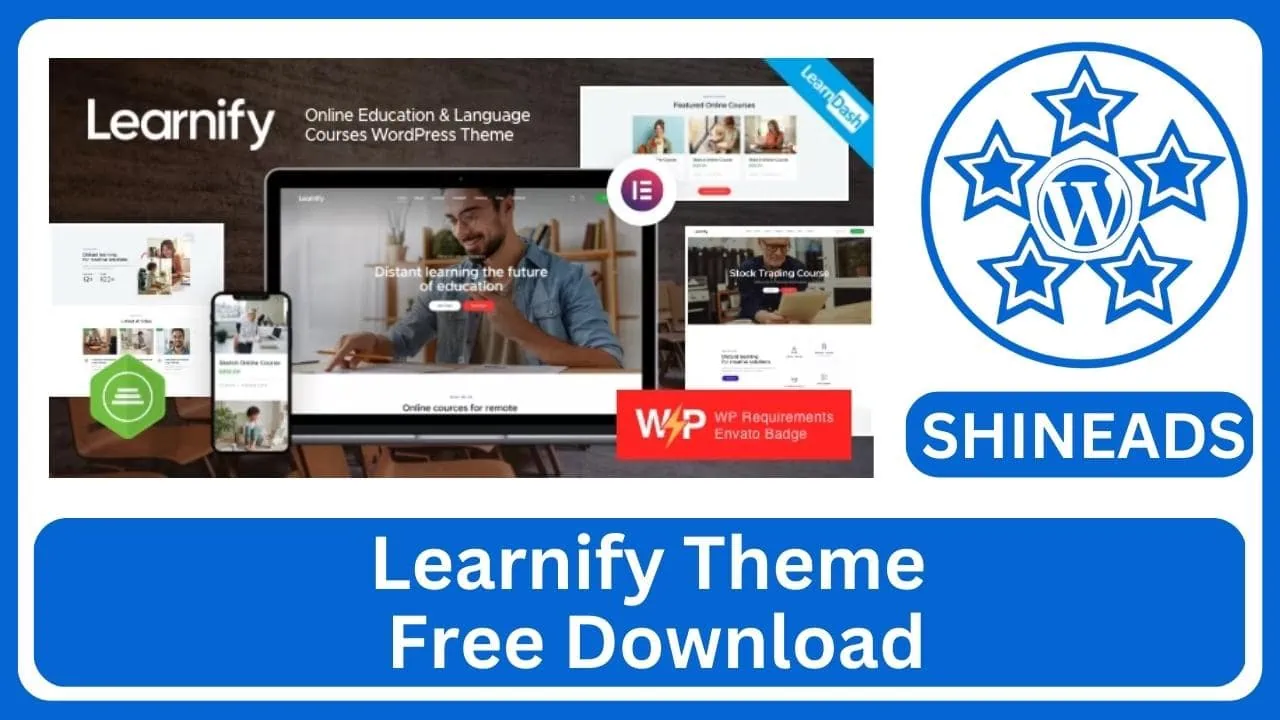 Learnify Theme Free Download v1.15.0