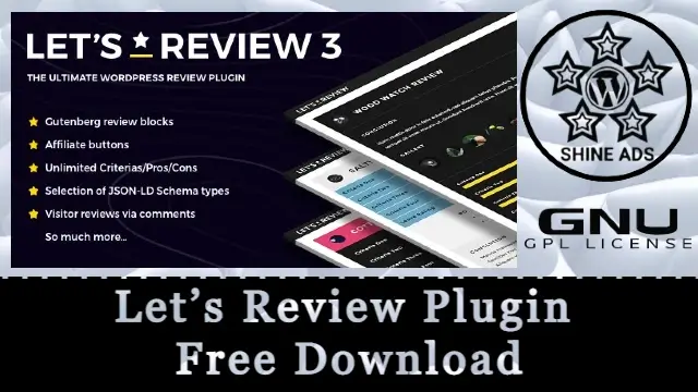 Let’s Review Plugin Free Download v3.4.2