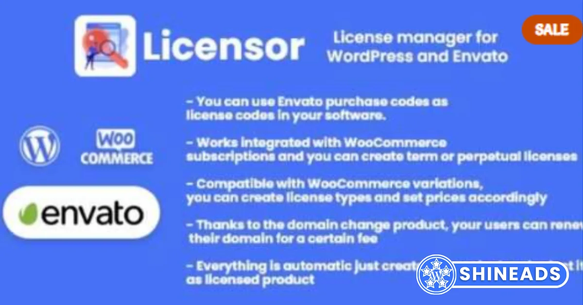 Licensor – License Manager for WooCommerce and Envato Free Download v1.0.1