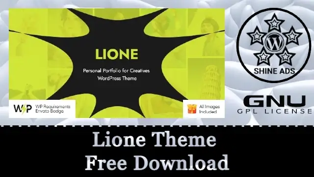 Lione Theme Free Download v1.20.0