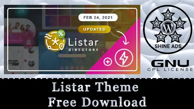 Listar Theme Free Download v1.5.4.93
