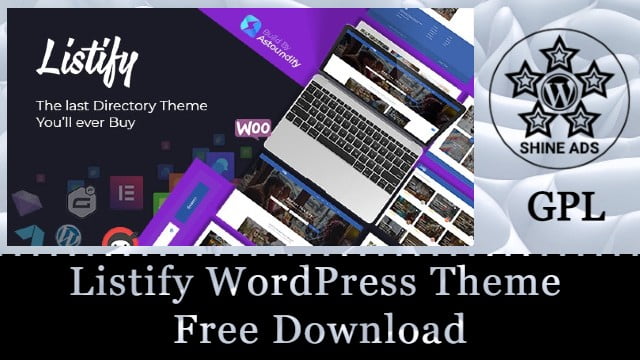Listify WordPress Theme Free Download v3.2.8