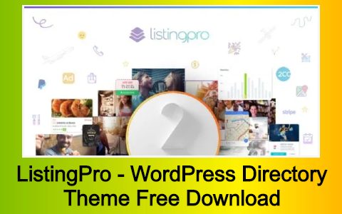 ListingPro WordPress Theme Free Download v2.6.12