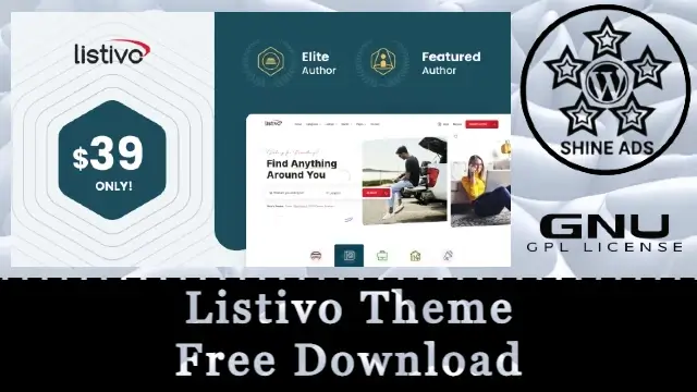 Listivo Theme Free Download v2.3.84