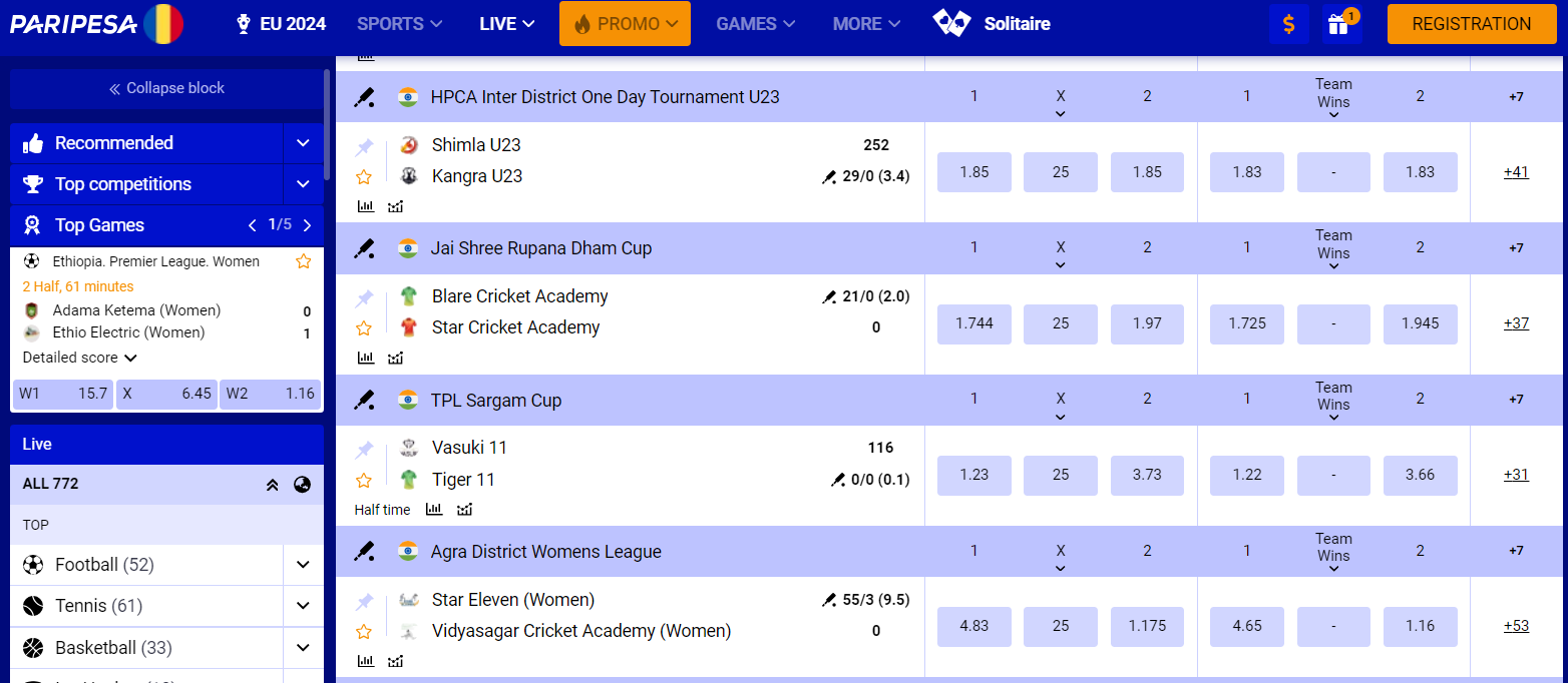 Live Betting Cricket – Get Extreme Pleasure of the Game