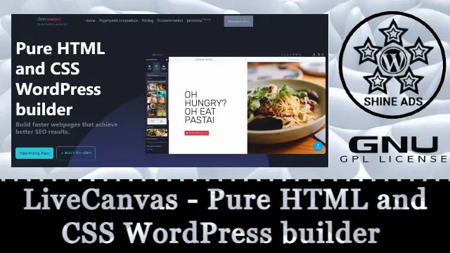 LiveCanvas – Pure HTML and CSS WordPress builder Free Download v4.7