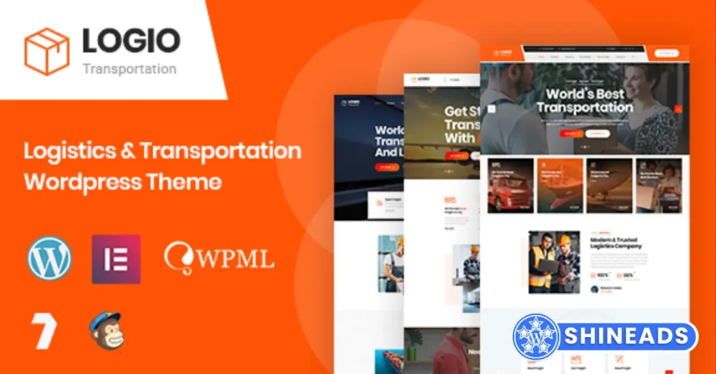 Logio - Logistics & Transportation WordPress Theme