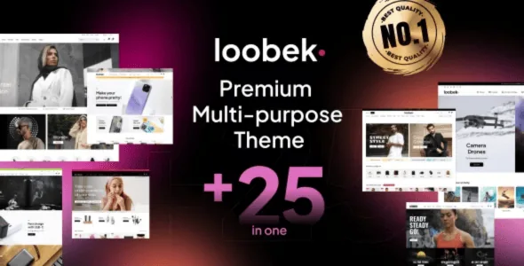 Loobek WooCommerce Theme Free Download v1.5.6