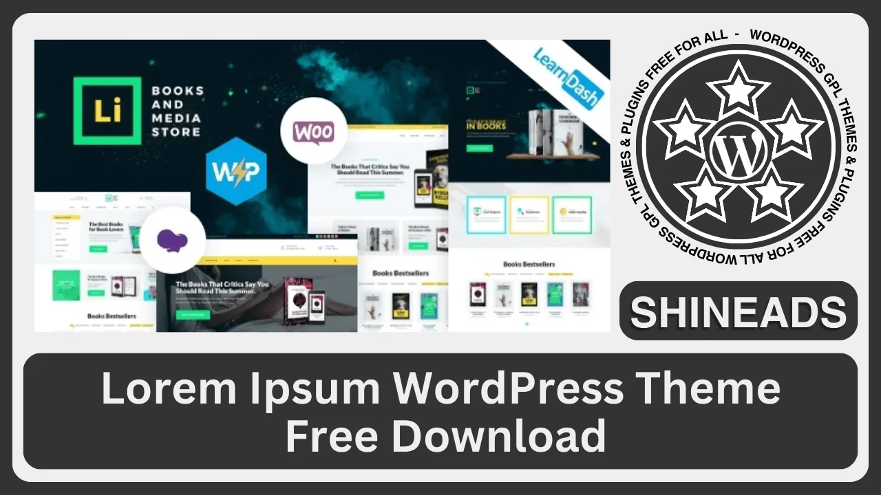 Lorem Ipsum WordPress Theme Free Download v1.2.7