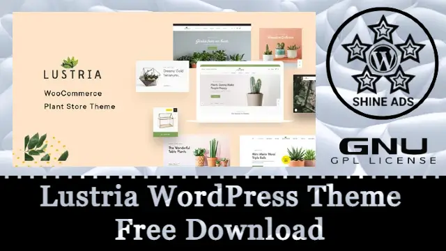 Lustria WordPress Theme Free Download v4.5