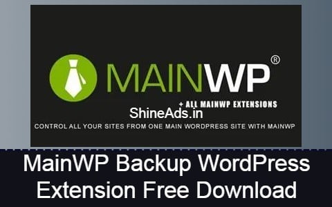 MainWP BackUp WordPress Extension Free Download 5.1.1