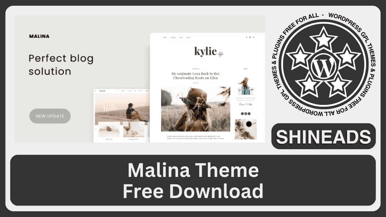 Malina Theme Free Download v2.4.1