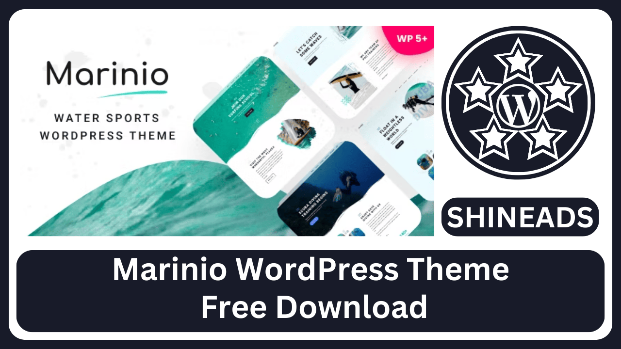 Marinio WordPress Theme Free Download v1.0.5