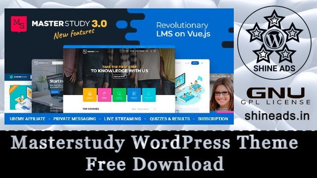 Masterstudy WordPress Theme Free Download v4.8.150