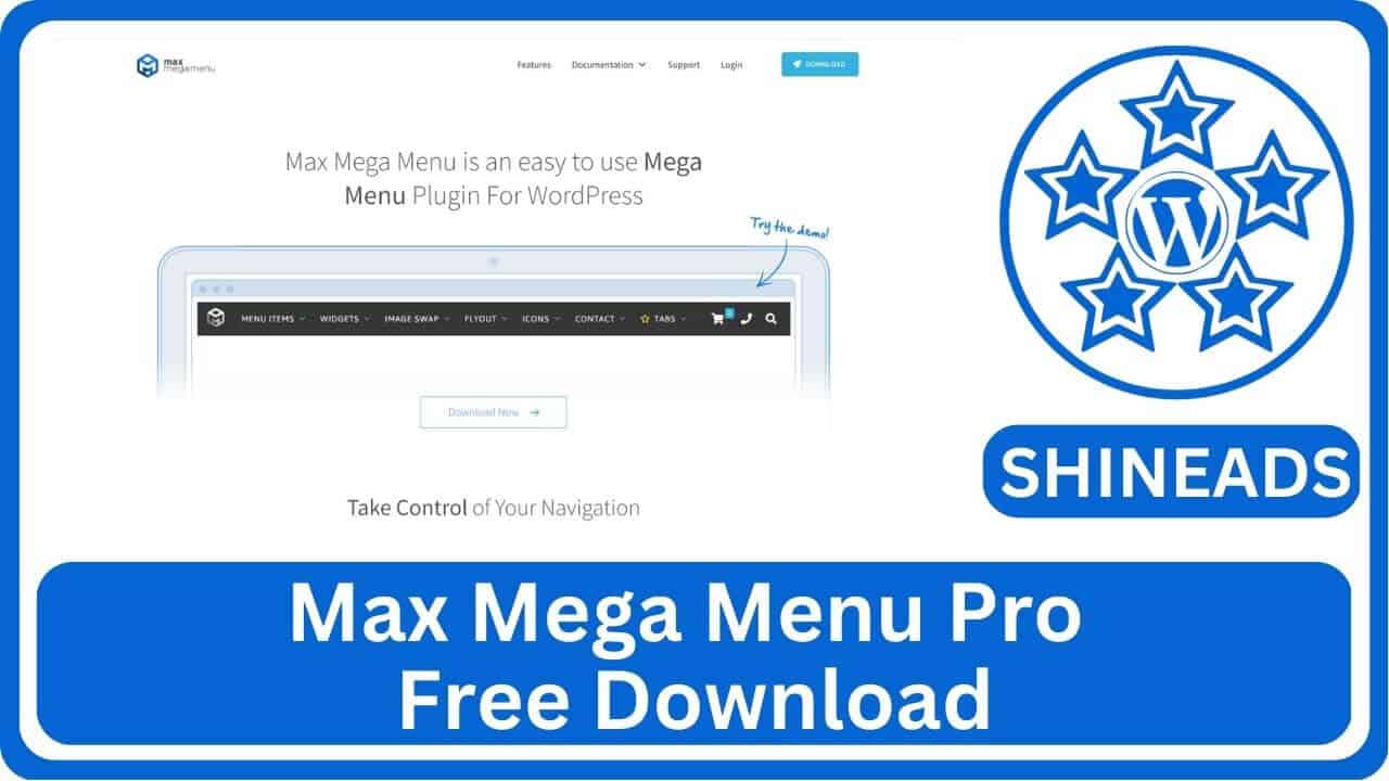 Max Mega Menu Pro Free Download v2.4.5