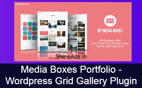 Media Boxes Portfolio – WordPress Grid Gallery Plugin Free Download