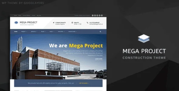 Mega Project Theme Free Download v1.4.4