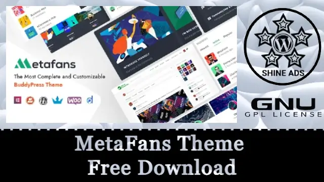 MetaFans Theme Free Download v3.4