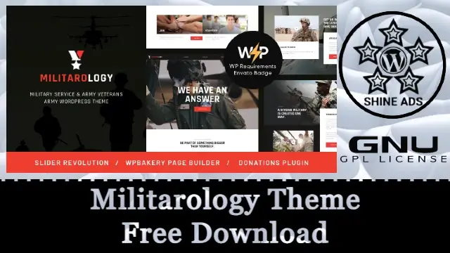 Militarology Theme Free Download v1.0.16