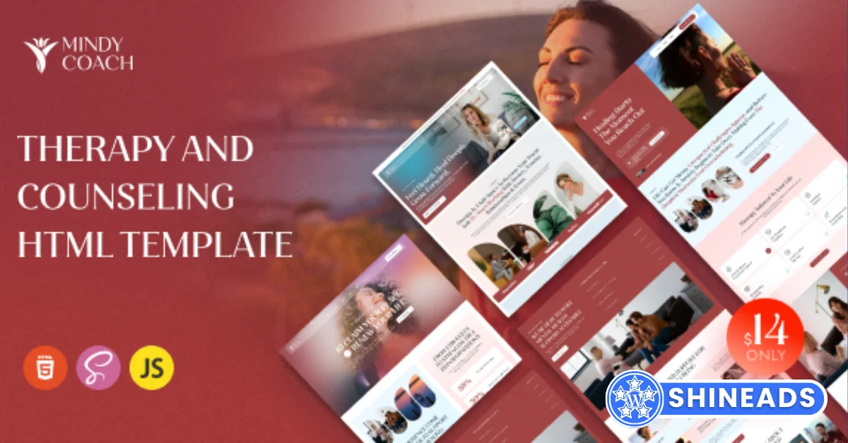 Mindycoach – Therapy & Counseling HTML Template Free Download v1.0.0