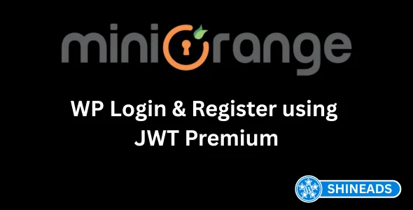 MiniOrange WP Login & Register using JWT Premium  Free Download 21.6.0
