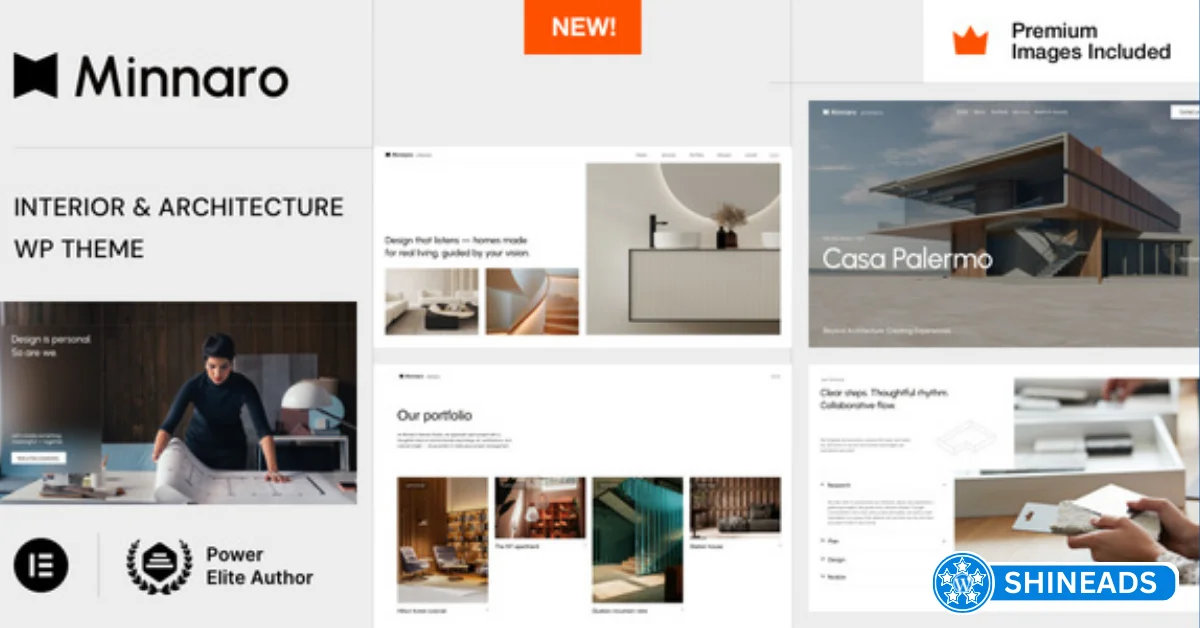 Minnaro Theme – Interior Design and Architecture WordPress Theme Free Download v13.0