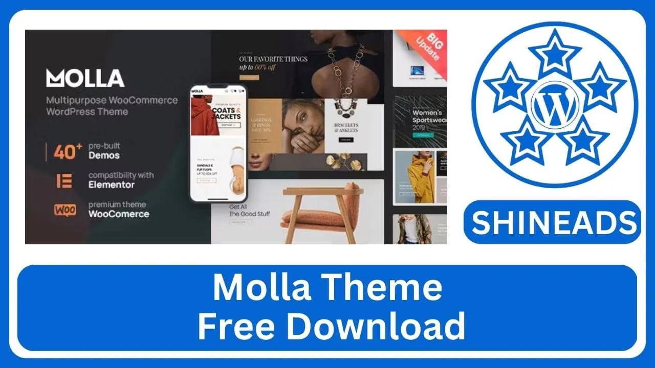 Molla Theme Free Download v1.5.18
