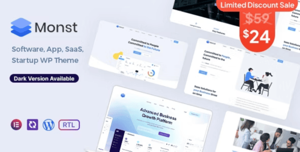 Monst WordPress Theme  Free Download v1.2.1