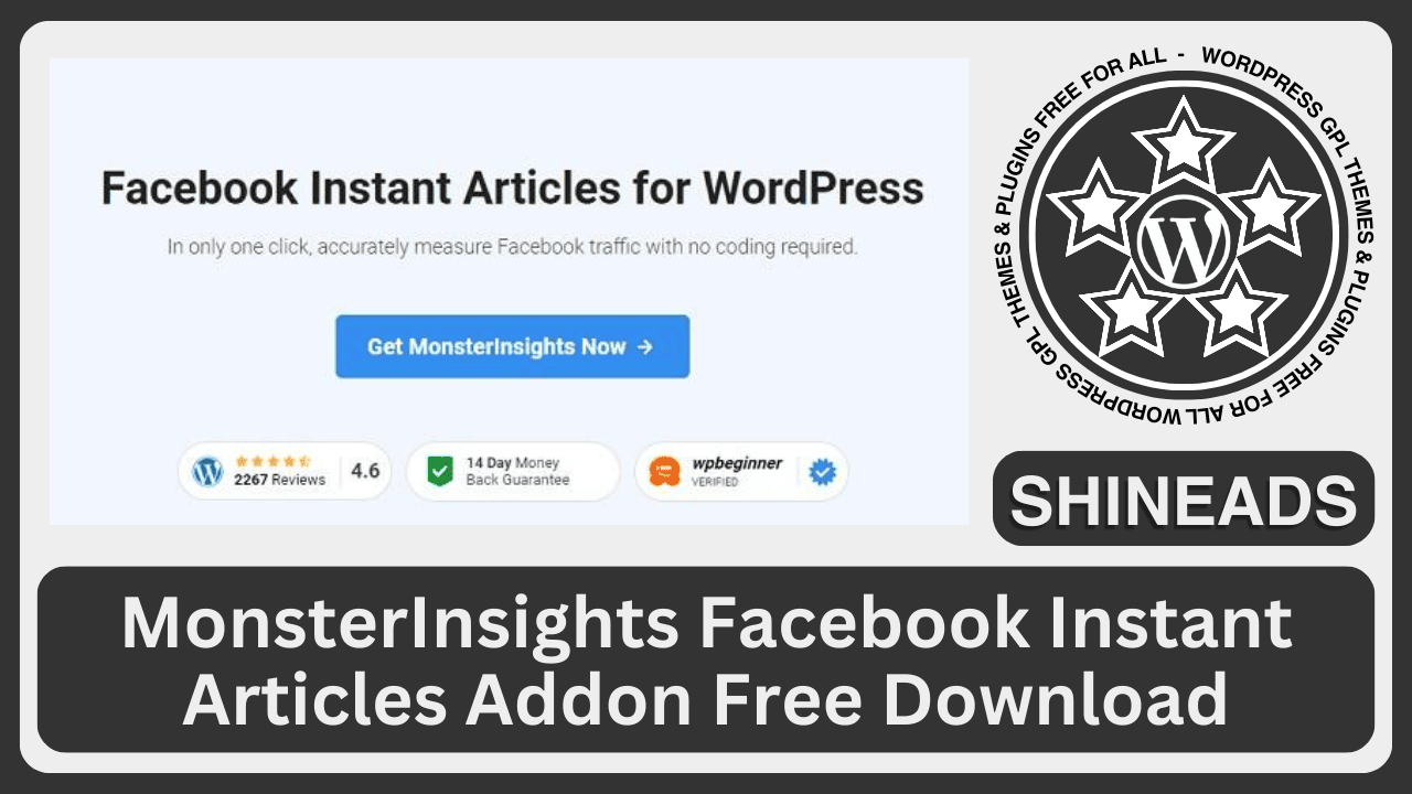 MonsterInsights Facebook Instant Articles Addon Free Download v1.2.2