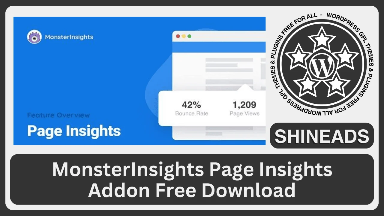 MonsterInsights Page Insights Addon Free Download v1.6.0