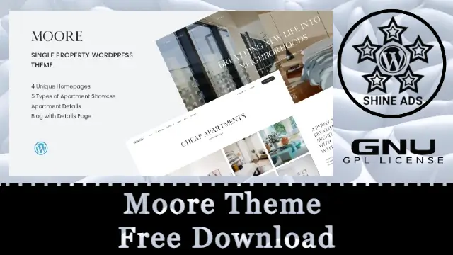 Moore Theme Free Download v1.0.9