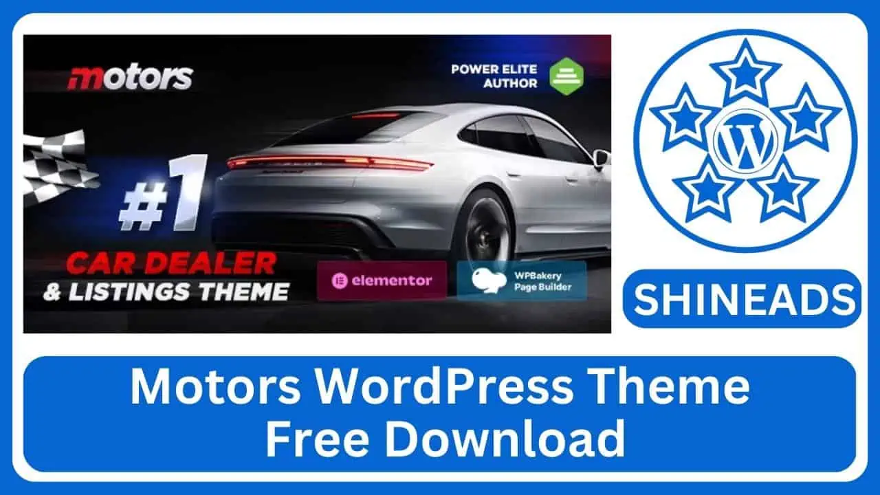 Motors WordPress Theme Free Download v5.4.6