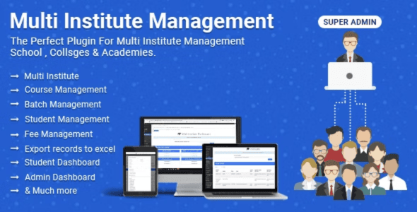 Multi Institute Management Plugin Free Download v8.1