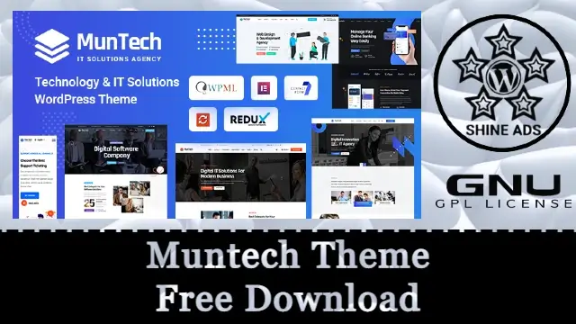 Muntech Theme Free Download v1.0.1