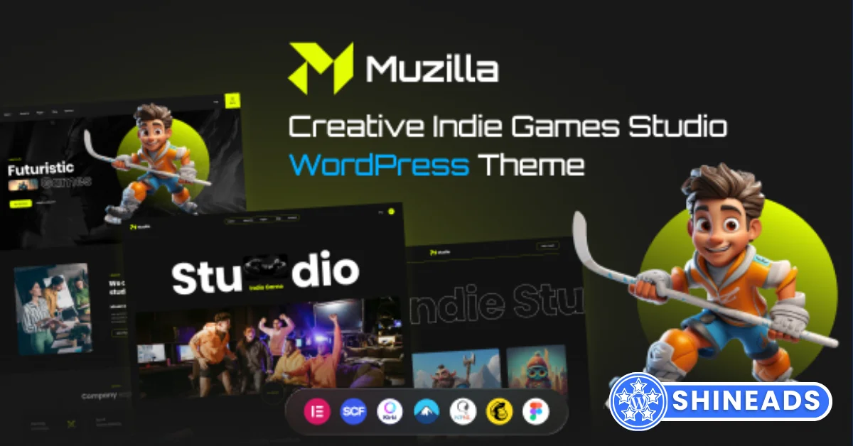 Muzilla – Creative Indie Game Studios WordPress Theme  Free Download v1.0.0