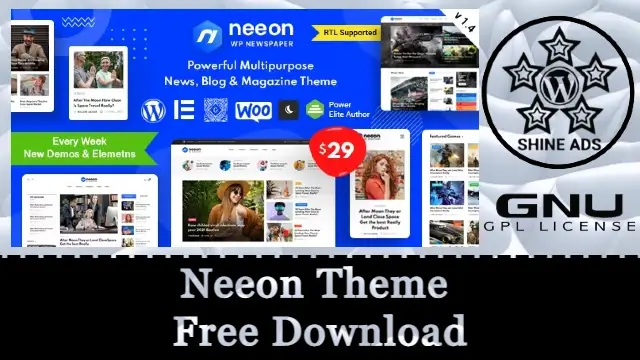 Neeon Theme Free Download v3.1.2