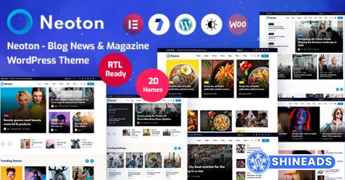 Neoton – News Magazine WordPress Theme Free Download v4.1.1