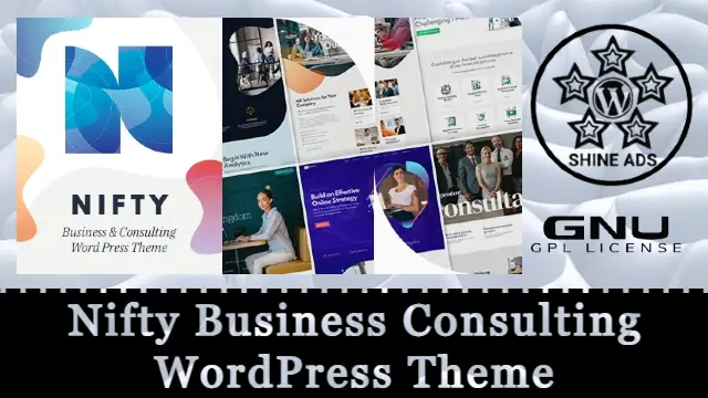 Nifty Business Consulting WordPress Theme Free Download v1.4.1