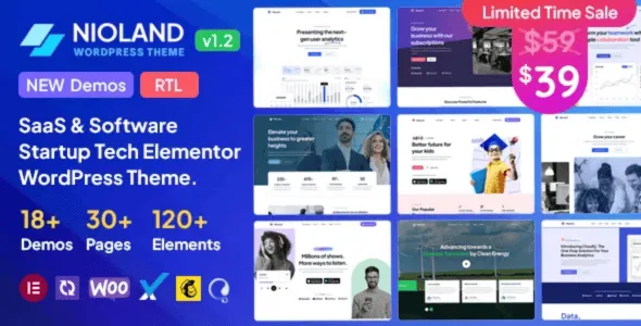 Nioland WordPress Theme  Free Download v1.2.4