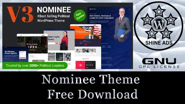 Nominee Theme Free Download v3.8