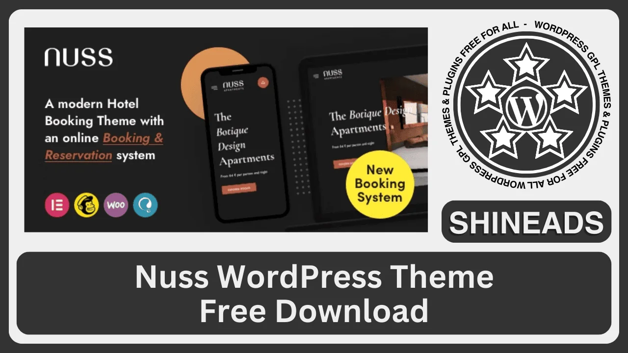 Nuss WordPress Theme Free Download v1.3.6
