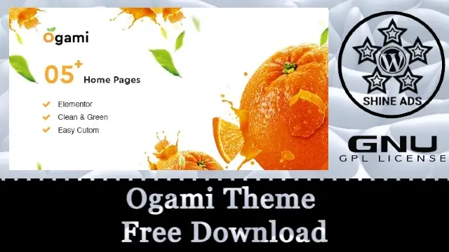 Ogami Theme Free Download v1.61