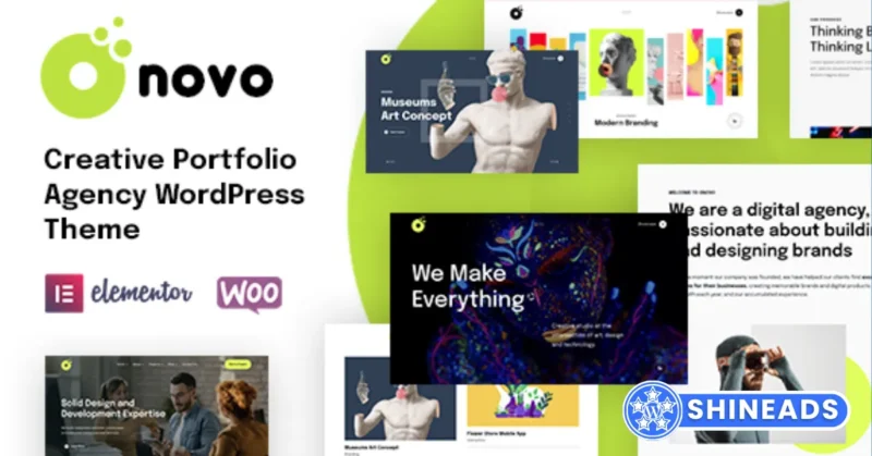 Onovo – Creative Portfolio Agency WordPress Theme Free Download 1.6.1